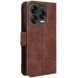 Чехол Deexe Wallet Stand для ZTE Nubia V70 Design - Brown (381902Z). Фото 7 из 7