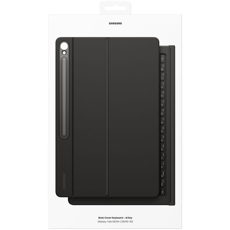 Чехол-клавиатура Book Cover Keyboard AI Key для Samsung Galaxy Tab S10 FE Plus (EF-DX625BBEGUA) - Black: фото 11 из 11