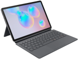 Чехол-клавиатура Book Cover Keyboard для Samsung Galaxy Tab S6 (T860/865) EF-DT860BJRGRU - Gray: фото 1 из 14