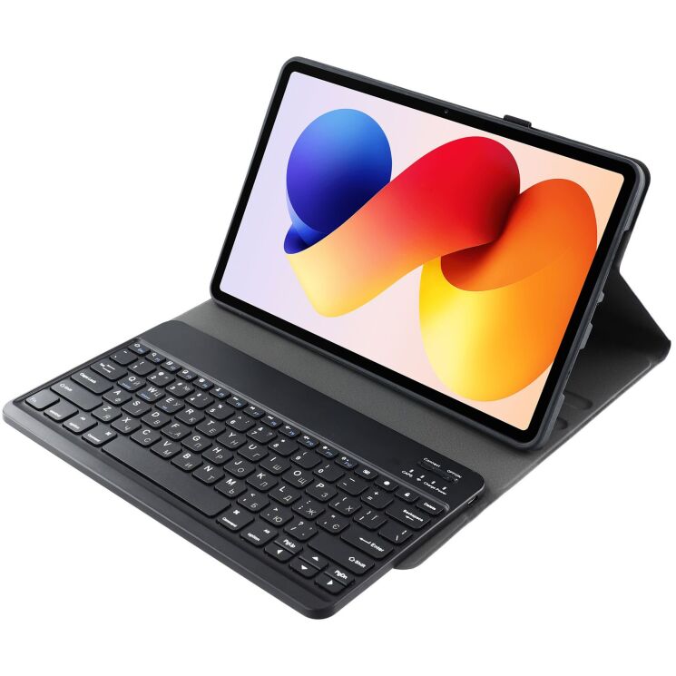 Чехол-клавиатура UniCase Keyboard Cover для Xiaomi Redmi Pad 2 Pro - Black: фото 2 из 9