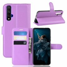 Чехол-книжка Deexe Book Type для Huawei Honor 20 / Nova 5T - Purple: фото 1 из 6