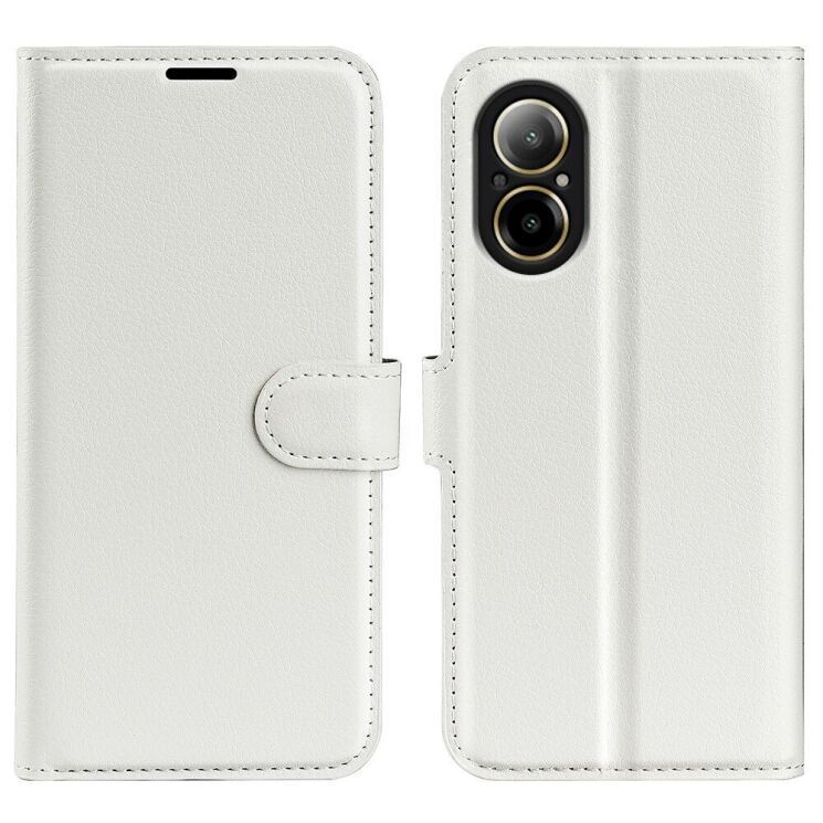 Чехол-книжка Deexe Book Type для Realme C67 - White: фото 1 из 7