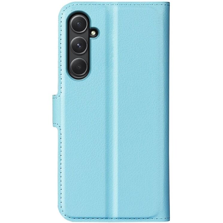 Чехол-книжка Deexe Book Type для Samsung Galaxy A55 (A556) - Blue: фото 5 из 8