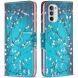 Чохол-книжка Deexe Color Wallet для Motorola Moto G52 / G82 - Plum Blossom (326804G). Фото 1 з 8