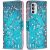 Чохол-книжка Deexe Color Wallet для Motorola Moto G52 / G82 - Plum Blossom: фото 1 з 8
