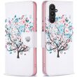 Чехол-книжка Deexe Color Wallet для Samsung Galaxy A24 (A245) - Flower Tree (322323H)