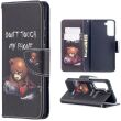 Чехол-книжка Deexe Color Wallet для Samsung Galaxy S21 (G991) - Bear (230438A)