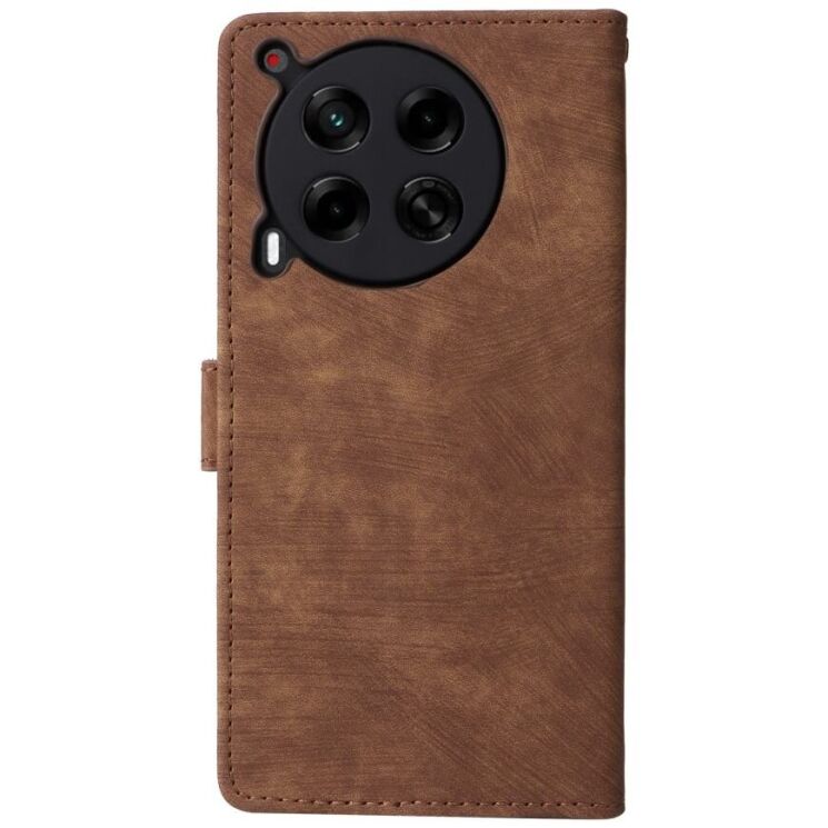 Чехол-книжка Deexe Delta Book для TECNO Camon 30 (CL6) - Brown: фото 6 из 8