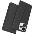 Чехол-книжка Deexe Faro Wallet для Infinix Smart 8 - Black (344127B)