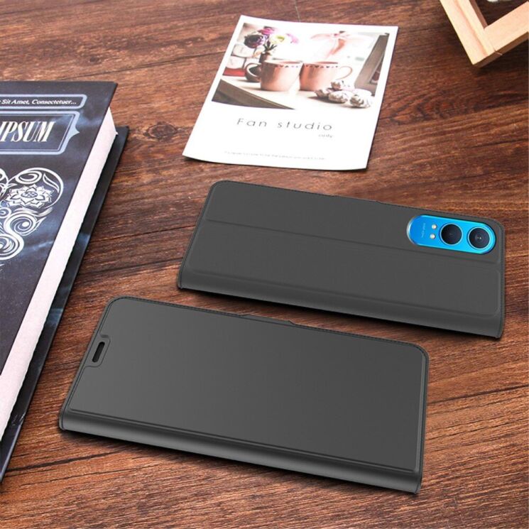 Чохол-книжка Deexe Faro Wallet для OnePlus Nord CE 4 Lite - Black: фото 3 з 7
