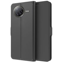 Чехол-книжка Deexe Faro Wallet для Xiaomi Poco F7 Ultra - Black: фото 1 из 6