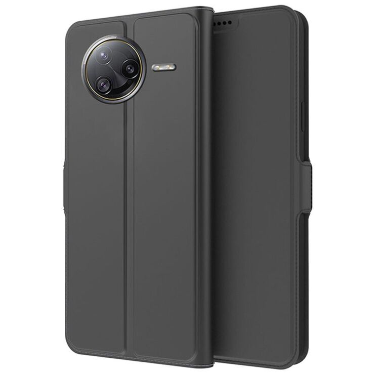 Чехол-книжка Deexe Faro Wallet для Xiaomi Poco F7 Ultra - Black: фото 1 из 6