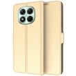 Чехол-книжка Deexe Faro Wallet для Xiaomi Redmi Note 14 Pro 5G / Poco X7 - Gold (373161F)