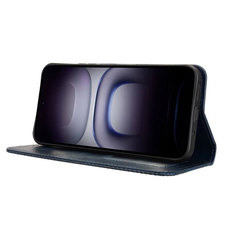 Чохол-книжка Deexe Retro Style для Infinix Hot 70 - Blue: фото 7 з 19