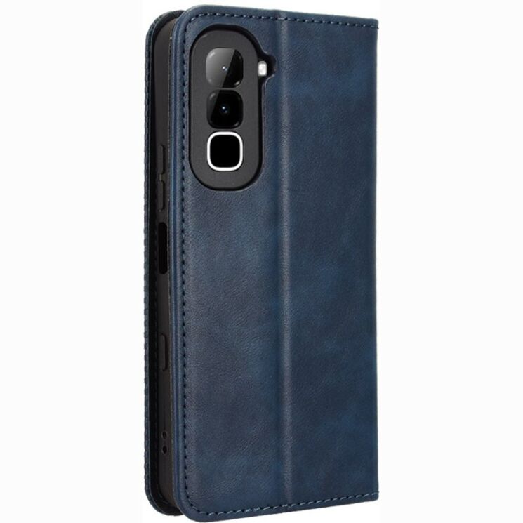 Чохол-книжка Deexe Retro Style для Infinix Hot 70 - Blue: фото 8 з 19
