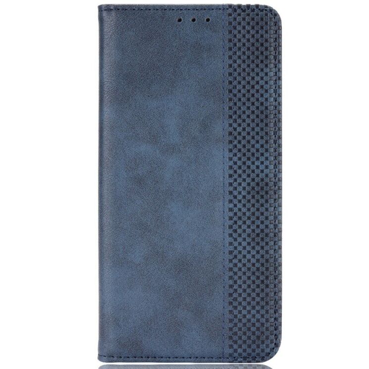 Чохол-книжка Deexe Retro Style для Infinix Hot 70 - Blue: фото 4 з 19