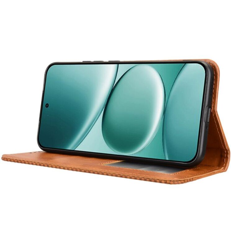 Чохол-книжка Deexe Retro Style для Xiaomi Redmi Note 15 Pro 5G - Brown (405013Z) Чохол-книжка Deexe Retro Style для Xiaomi Redmi Note 15 Pro 5G - Brown: фото 7 з 18