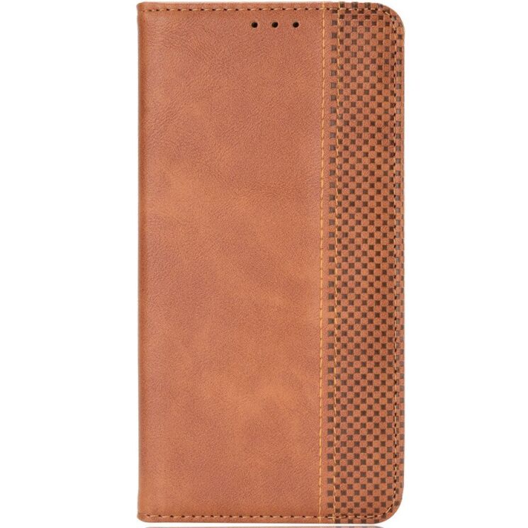 Чохол-книжка Deexe Retro Style для Xiaomi Redmi Note 15 Pro 5G - Brown (405013Z) Чохол-книжка Deexe Retro Style для Xiaomi Redmi Note 15 Pro 5G - Brown: фото 4 з 18