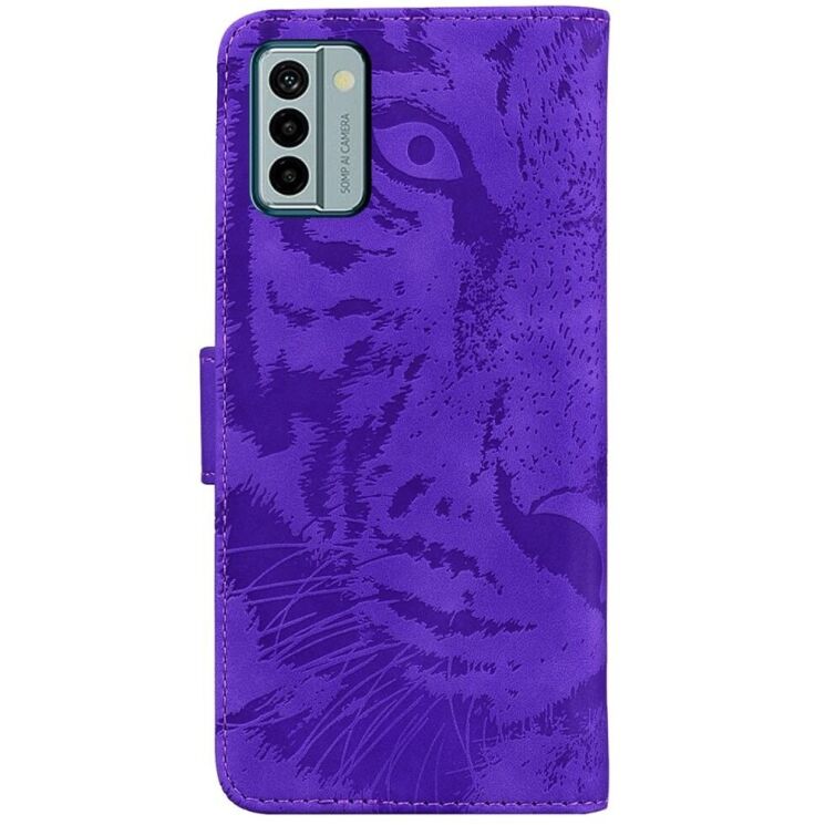 Чехол-книжка Deexe Tiger для Nokia G22 - Purple: фото 6 из 7