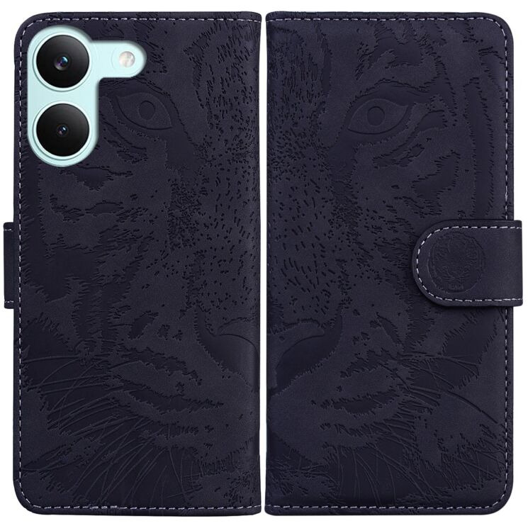 Чохол-книжка Deexe Tiger для Xiaomi Poco X8 Pro - Black: фото 1 з 7