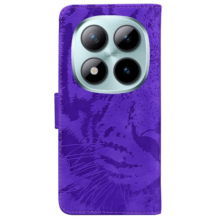 Чехол-книжка Deexe Tiger для Xiaomi Redmi Note 15 Pro 5G - Purple (405023V) Чехол-книжка Deexe Tiger для Xiaomi Redmi Note 15 Pro 5G - Purple: фото 6 з 7