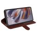 Чохол-книжка Deexe Wallet Style для Motorola Edge 50 Neo - Brown (367124Z). Фото 3 з 10