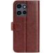 Чохол-книжка Deexe Wallet Style для Motorola Edge 50 Neo - Brown (367124Z). Фото 5 з 10