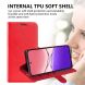Чехол-книжка Deexe Wallet Style для Oppo A5 Pro (4G/5G) - Red (380310R). Фото 7 из 9