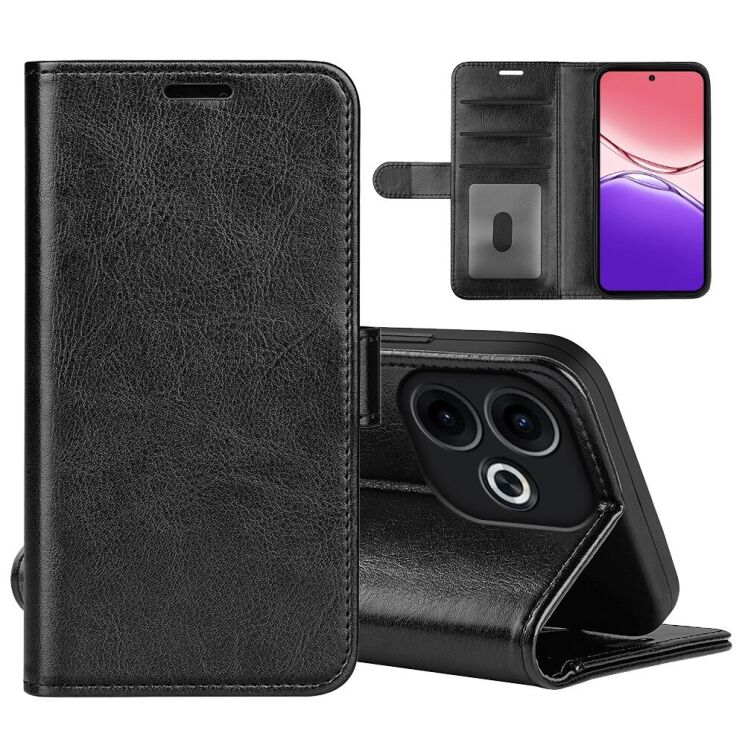 Чехол-книжка Deexe Wallet Style для Oppo A5 Pro (4G/5G) - Black: фото 1 из 9
