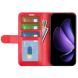 Чехол-книжка Deexe Wallet Style для OPPO Reno 13 F/FS 5G - Red (375706R). Фото 2 из 7