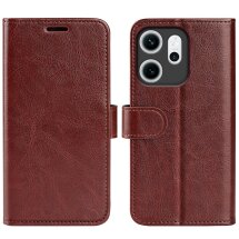 Чохол-книжка Deexe Wallet Style для OPPO Reno 14 F/FS - Brown: фото 1 з 8