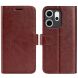 Чохол-книжка Deexe Wallet Style для OPPO Reno 14 F/FS - Brown (388312Z). Фото 1 з 8