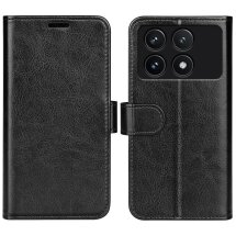 Чехол-книжка Deexe Wallet Style для Xiaomi Poco F6 Pro - Black: фото 1 из 7