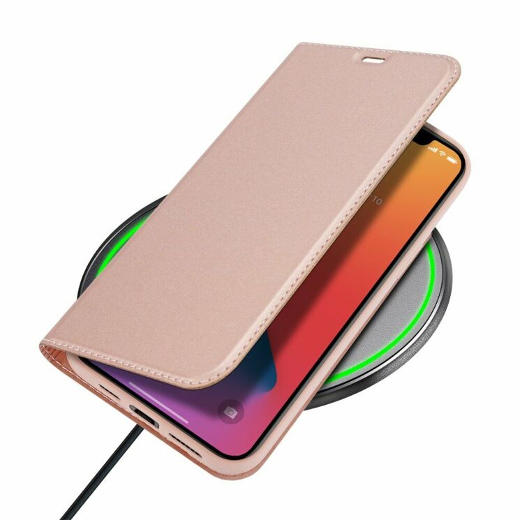 Чехол-книжка DUX DUCIS Skin Pro для Apple iPhone 12 Pro Max - Rose Gold: фото 5 из 19