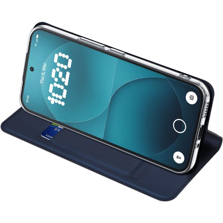 Чехол-книжка DUX DUCIS Skin Pro для Nothing Phone (4a) Pro - Blue (411413L) Чехол-книжка DUX DUCIS Skin Pro для Nothing Phone (4a) Pro - Blue: фото 2 из 11