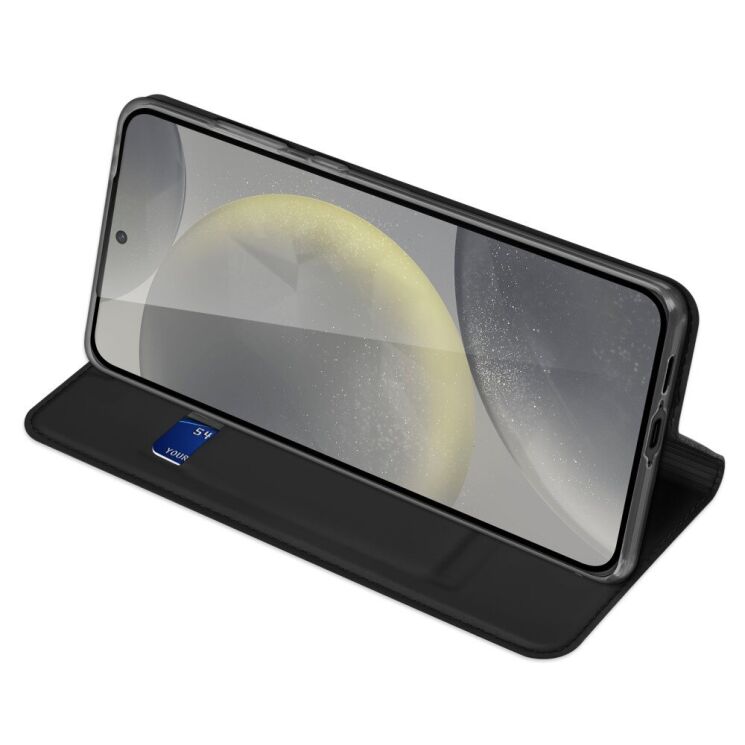 Чехол-книжка DUX DUCIS Skin Pro для Samsung Galaxy S24 FE (S721) - Black: фото 2 из 10