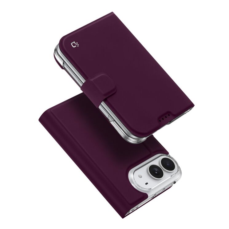 Чохол-книжка DUX DUCIS Skin Pro (FF) для iPhone Duo - Dark Cherry: фото 1 з 11