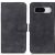 Чехол-книжка KHAZNEH Retro Wallet для Google Pixel 8A - Black: фото 1 из 8