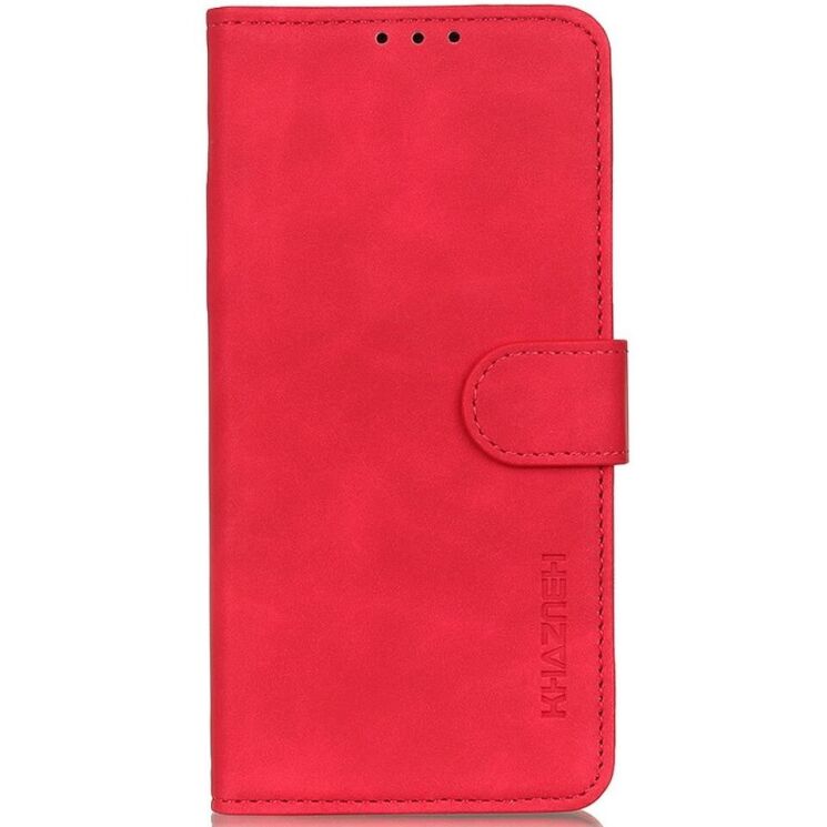 Чехол-книжка KHAZNEH Retro Wallet для Honor Magic 7 Lite - Red: фото 4 из 8