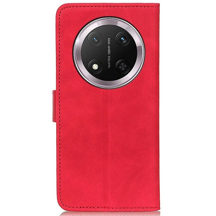 Чехол-книжка KHAZNEH Retro Wallet для Honor Magic 7 Lite - Red: фото 5 из 8