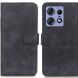 Чехол-книжка KHAZNEH Retro Wallet для Motorola Edge 50 Pro - Black (353636B). Фото 1 из 9