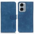 Чехол-книжка KHAZNEH Retro Wallet для Motorola Moto G24 / G04 / G04s / E14 - Blue (347829L)