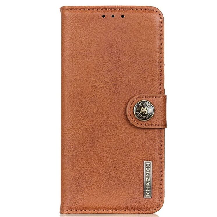 Чехол-книжка KHAZNEH Wallet Cover для Motorola Moto G75 - Brown: фото 5 из 8