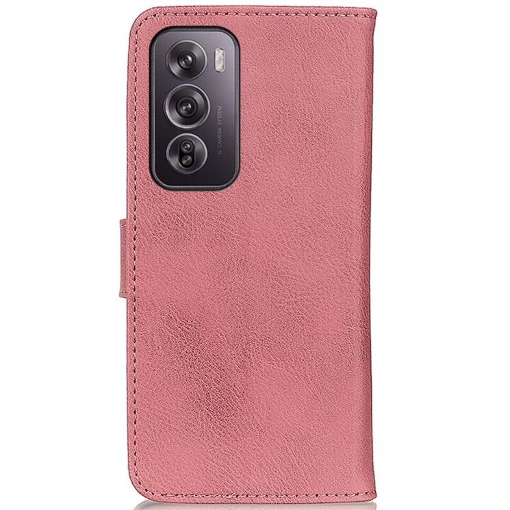 Чехол-книжка KHAZNEH Wallet Cover для OPPO Reno 12 Pro - Pink: фото 6 из 8