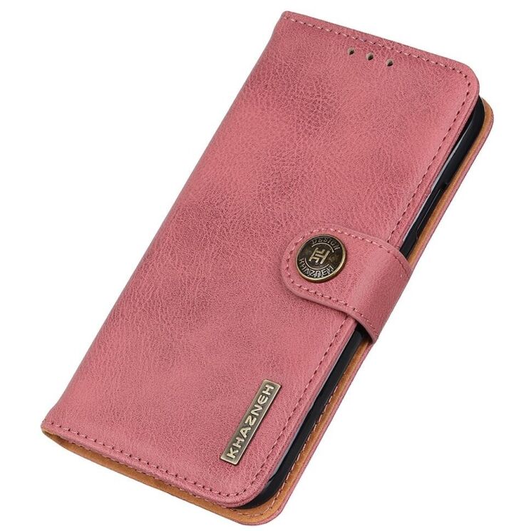 Чехол-книжка KHAZNEH Wallet Cover для OPPO Reno 12 Pro - Pink: фото 4 из 8