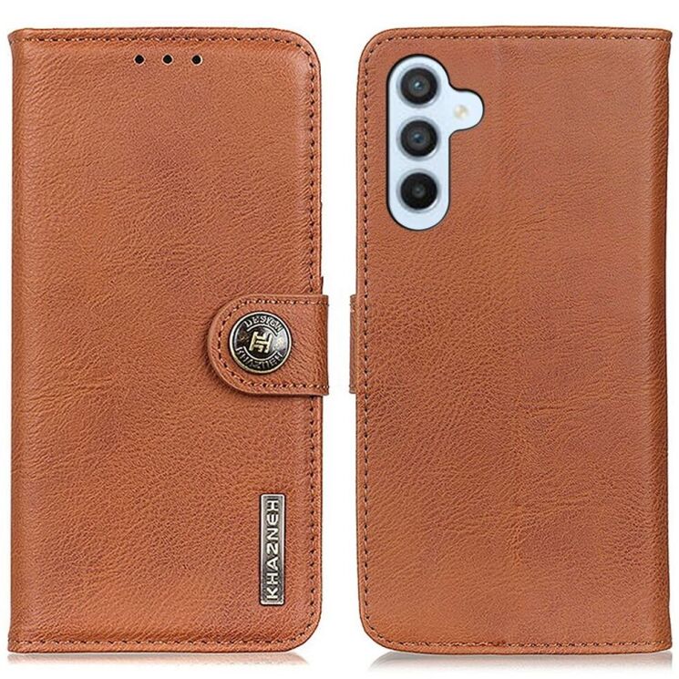 Чохол-книжка KHAZNEH Wallet Cover для Samsung Galaxy A16 (A165) - Brown: фото 1 з 8