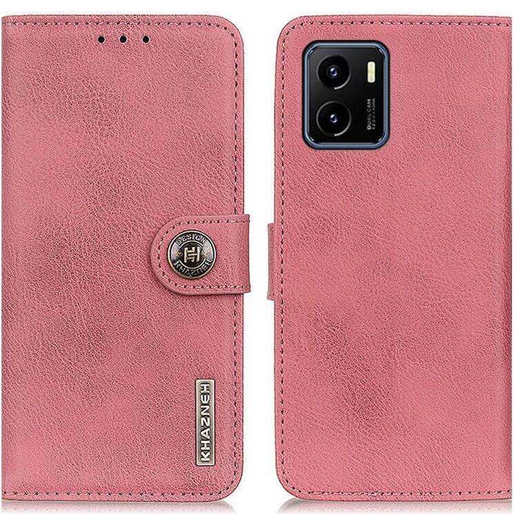 Чехол-книжка KHAZNEH Wallet Cover для VIVO Y15s - Pink: фото 2 из 10