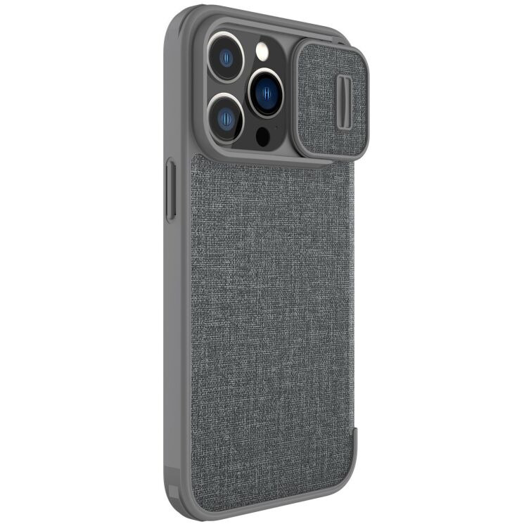 Чохол-книжка NILLKIN Qin Pro для Apple iPhone 14 Pro Max - Grey: фото 4 з 21
