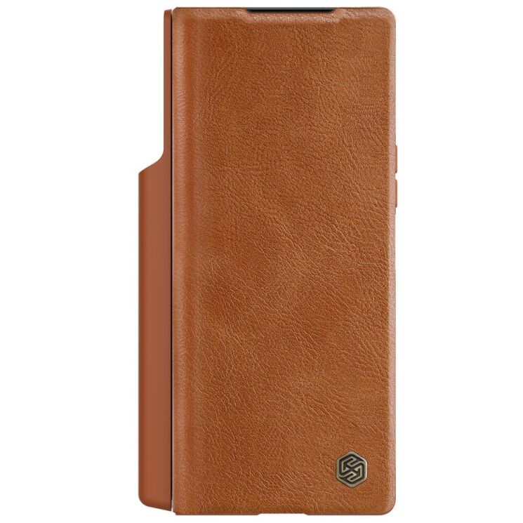 Чехол-книжка NILLKIN Qin Pro (FF) для Samsung Galaxy Fold 6 - Brown: фото 5 из 22