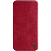 Чохол-книжка NILLKIN Qin Series для Apple iPhone 12 / iPhone 12 Pro - Red: фото 1 з 17